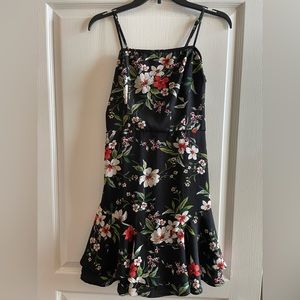 Womens Xhilaration floral strapped dress size S